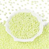 DIY Craft Beads 6/0 Ceylon Round Glass Seed Beads X-SEED-A011-4mm-152-1