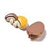 Autumn Theme Opaque Resin Cabochons RESI-G084-16-3