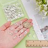 12 Sets Tibetan Style Alloy Pendants TIBEP-ME0001-12AS-3