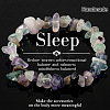 Natural Fluorite Chip Beaded Stretch Bracelets JI5766-18-1