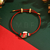 Christmas Adjustable Nylon Slider Bracelets EA5840-4-1