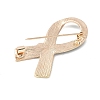 Awareness Ribbon with Flower Enamel Pins JEWB-H030-01KCG-04-2