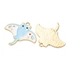 Alloy Enamel Pendants AL-CBA5FAE-03G-B-3