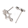 304 Stainless Steel Stud Earring Findings SA-CBA4E98-01F-P-2