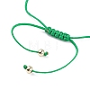 Natural & Synthetic Gemstone Braided Beaded Bracelets for Women BJEW-JB07725-7