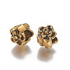 Tibetan Style Alloy European Beads PALLOY-I154-03AG-2