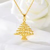 304 Stainless Steel Pendant Necklaces for Women WGAB0B0-01-1