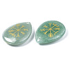 Natural Green Aventurine Pendants G-T122-72I-4