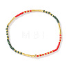 Bohemian Color Glass Seed Beaded Stretch Bracelets for Women Elegant Casual Jewelry Gift ES9222-5-1