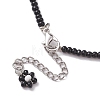 Glass Beaded Necklaces Set NJEW-JN04635-6