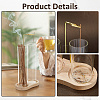 Glass Incense Holder AJEW-WH0410-193A-4