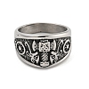 304 Stainless Steel Ring RJEW-B055-04AS-16-2