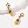Brass Enamel Pendant Decorations HJEW-YW00573-05-2