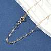 1/20 14K Gold Filled Long Oval Link Chain Necklaces for Women Men NJEW-Z068-05G-3