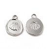 304 Stainless Steel Pendants STAS-A070-43P-1