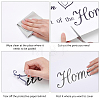 PVC Wall Stickers DIY-WH0228-435-6