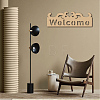 Laser Cut Unfinished Basswood Wall Decoration WOOD-WH0113-112-6