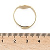 Adjustable Brass Pad Ring Setting KK-K414-06G-3