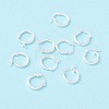 925 Sterling Silver Hoop Earrings STER-P047-13A-S-1