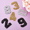 Glitter Hotfix Rhinestone DIY-TA0003-17-11