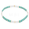Bohemian Glass Seed Beaded Stretch Bracelets JM4508-32-1