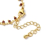 Brass Cable Chain Necklace Making KK-K337-12G-06-3