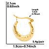 Stylish Stainless Steel Hoop Earrings for Women OK9057-10-1