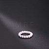 Synthetic Turquoise Stretchy Finger Rings FS-WG01730-26-1
