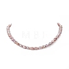 Natural Pearl Beaded Necklace for Women NJEW-JN04188-03-6