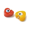 Handmade Evil Eye Lampwork Pendants PALLOY-JF05643-2