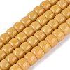 Imitation Jade Glass Beads Strands GLAA-NH0002-A06-1