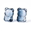 Baking Paint Transparent Glass Beads DGLA-N018-02A-2