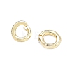 Brass Locking Jump Rings KK-C251-22G-2
