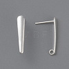 304 Stainless Steel Stud Earring Findings X-STAS-H436-22S-A-2