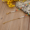 Bohemian Round Glass Seed Beaded Necklaces for Summer Vacation Casual Jewelry JB7910-3