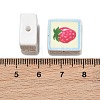 Printed Handmade Porcelain Beads PORC-G016-04K-3
