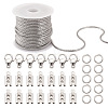 Yilisi DIY Chain Necklaces Making Kits DIY-YS0001-32-1