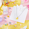 20Pcs Opaque Resin Pendants RESI-TADJ0001-09-6