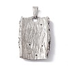 Tibetan Style 304 Stainless Steel Big Pendants STAS-H170-08AS-2