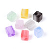 Opaque Resin Cube Beads RESI-T060-31M-1
