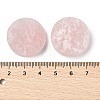 Natural Rose Quartz Cabochons G-K338-39E-02-3