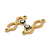 201 Stainless Steel Enamel Connector Charms STAS-P320-16G-02-2