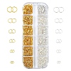 1280Pcs Iron Open Jump Rings IFIN-YW0003-53-1