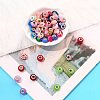 27Pcs 27 Style Acrylic & Resin & Polymer Clay Rhinestone European Beads FPDL-S015-05B-4