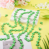 4 Strands Synthetic Turquoise Dyed Beads Strands G-TA0003-29E-5