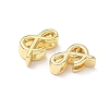 Brass Slide Charms KK-L253-14G-2