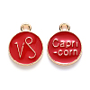 Alloy Enamel Pendants LS-ENAM-S124-01B-07E-1