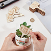Wood Plant Labels DIY-GF0014-39A-3