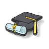 Graduation Theme Silicone Beads SL-CBAF318-B07-1
