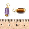 Natural Mixed Gemstone Pendants PALLOY-JF05821-3